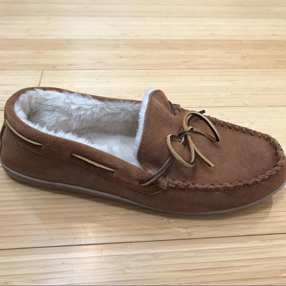 j crew moccasin slippers